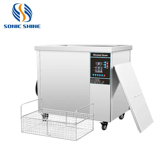 F 175L Industrial Ultrasonic Cleaning Machine Single Tank Engine Block Electric Degreaser